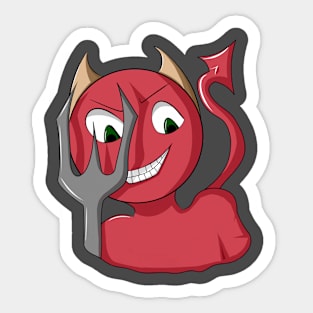 devil Sticker